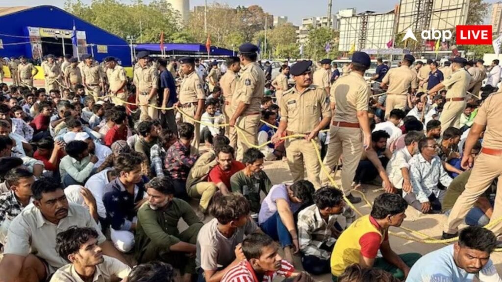 पहलगाम-हमले-के-बाद-गुजरात-में-घुसपैठियों-पर-बड़ा-एक्शन,-पुलिस-हिरासत-में-पहुंचे-1024-बांग्लादेशी